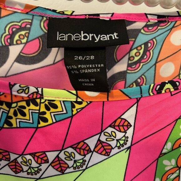 Lane Bryant Multicolor Swim Coverup - Picture 7 of 11